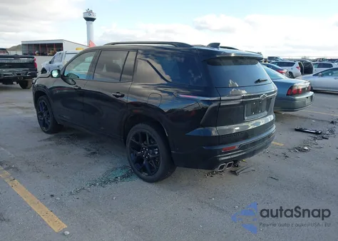 2025 Chevrolet Traverse Awd Rs z USA, uszkodzony, nr VIN 1GNEVLRS5SJ300571